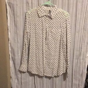 Long sleeve blouse